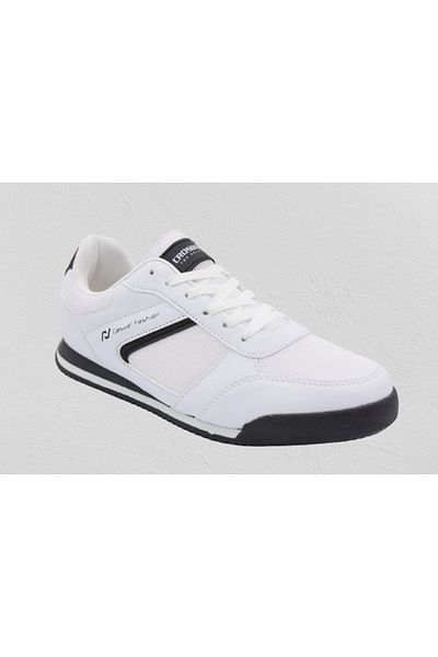 Prego Ανδρικά αθλητικά παπούτσια Crosberg Lace-Up Λευκά