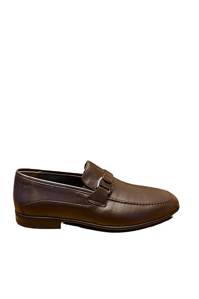 JAMES FRANCO M16727 Genuine Leather Brown Men's Shoes