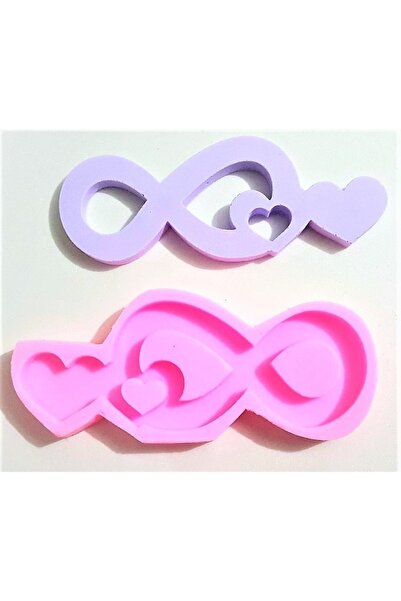morlalem m 7cm Sonsuzluk Işareti Kalp Sevgililer Silikon Kalıp K-041, Kokulu ...