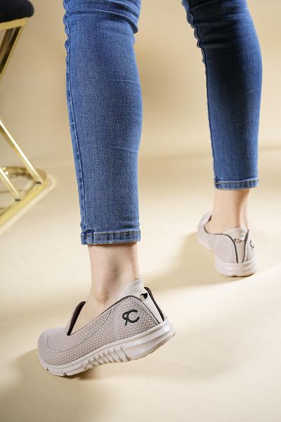 Riccon Beige Beige Sneaker 0012801