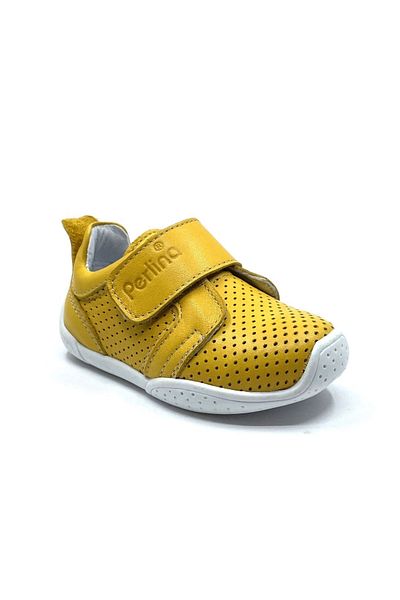 Perlina Leather And Orthopedic Sole First Step Shoes