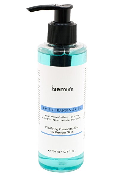 İsemlife Yüz Temizleme Jeli 200 Ml (aloe Vera-caffein-papatya-allantoin-niaci...