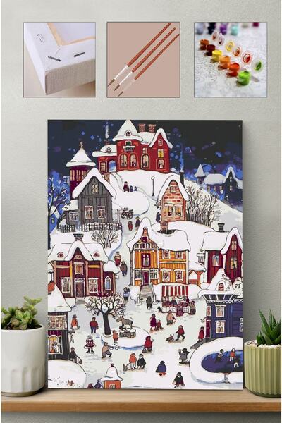 Carmen Sayılarla Boyama Seti - Noel Heyacanı