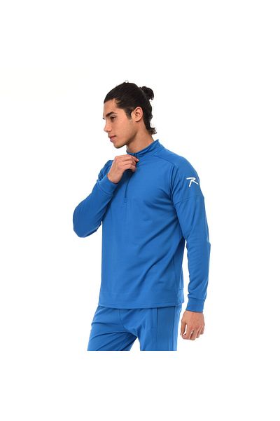 raru Ανδρικό Saks Blue Top Ablas - Μισό φερμουάρ