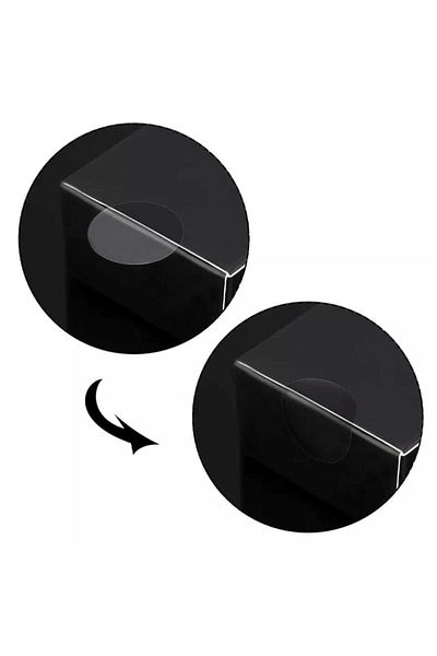 gg gençgirişimci Transparent Sticker Tape 2.5x2.5 Cm 50 Pieces