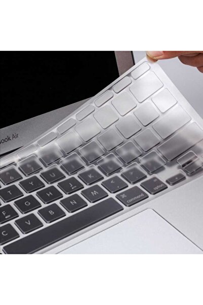 ZMOBILE Macbook Air 13 A1466 2017 Yılı Uyumlu Klavye Koruyucu Türkçe Q Klavye...