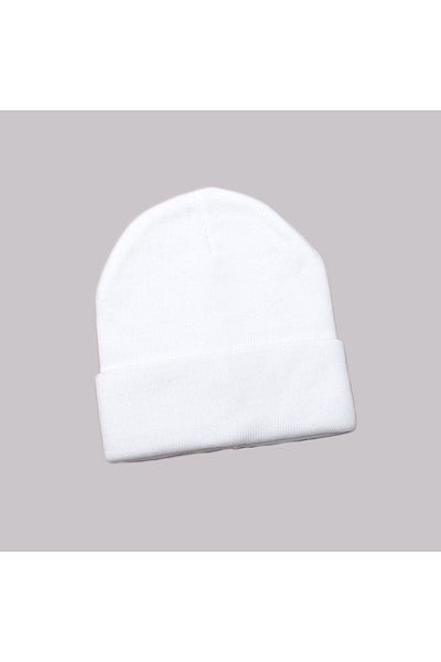 ZENCHES Unisex Basic Beret White