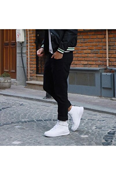 Jump Ανδρικά αθλητικά παπούτσια Casual αθλητικά παπούτσια 16309 Λευκού Χρώματος ΛΕΥΚΟ