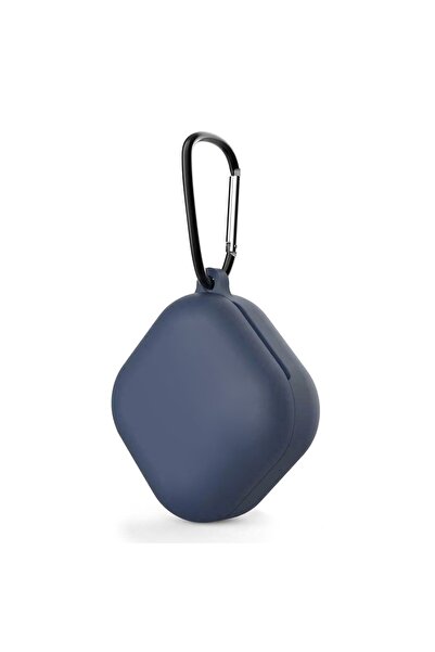 Microsonic Samsung Galaxy Buds 2 Pro Kılıf Askılı Mat Silikon Lacivert