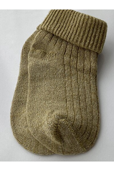 wintersun Folded Sports Women's Wool Socks (Khaki)