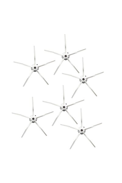 Parmis Xiaomi Robo-rock S5 Max - Perie inteligentă pentru aspirator alb, 6 bu...