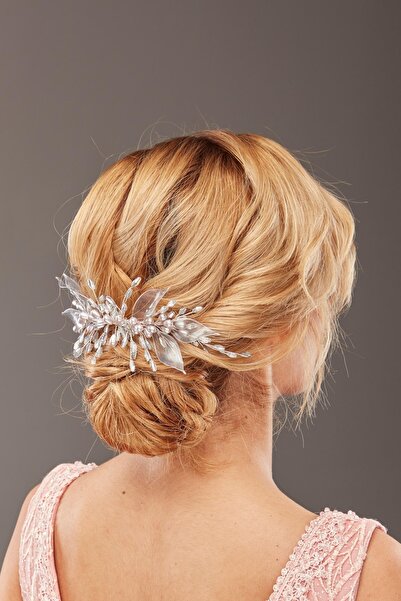 Simay Aksesuar Gelin Saç Aksesuarı,gelin Tacı,kına Nişan Düğün Tacı,kına Geli...