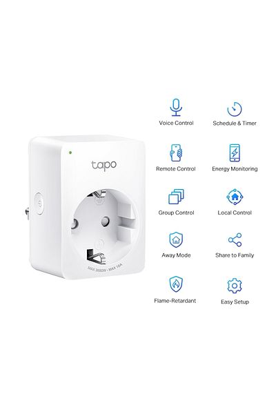 TP-LINK Tapo P110 Mini Smart Wi-Fi Socket with Energy Monitoring