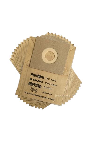 Parmis Pungă de praf din hârtie pentru aspirator Sinbo compatibilă Bvc 818 S ...