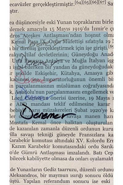 Maxx Renkli Şeffaf Post-it (mavi)