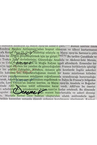 Maxx Renkli Şeffaf Post-it (yeşil)