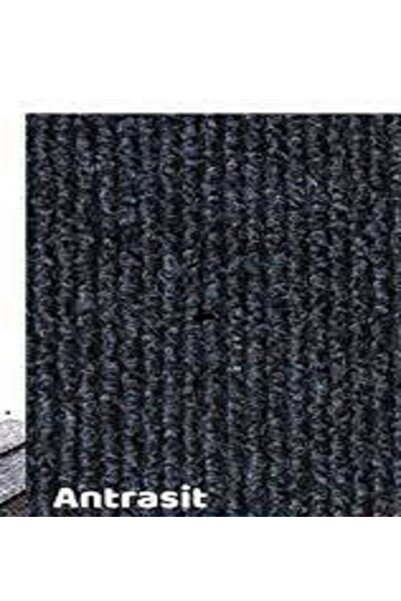 ünal file 1x 1 Metre Halıfleks Antrasit Renk Rip Halı Duvardan Duvara Halıfil...