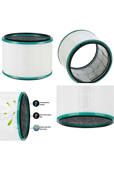 Parmis Dyson Hp01 Compatible Air Purifier - Cylindrical Hepa Filter