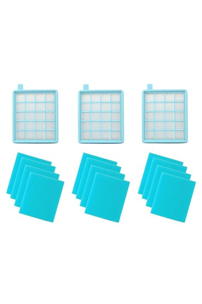 Parmis Compatibil Philips FC 8633 Powerpro Active 3 filtre Hepa 12 bureți