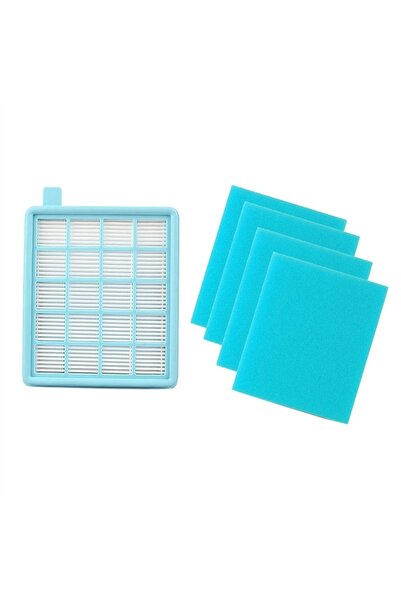 Parmis Συμβατό με Philips FC 9323 Powerpro Compact Hepa Filter 4 τεμάχια σφουγγάρι