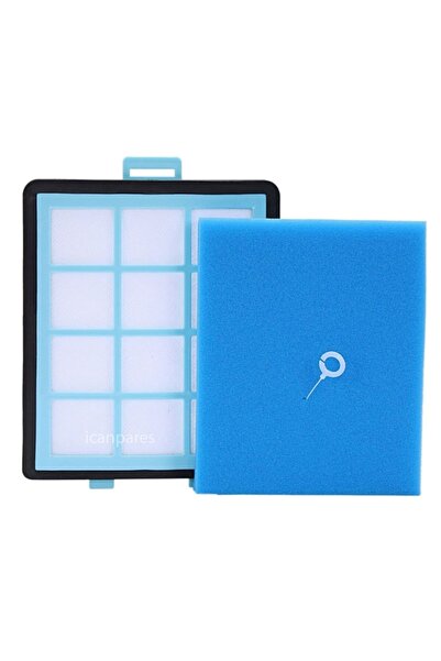 Parmis Προφίλτρο και φίλτρο Hepa συμβατό με Philips FC 8760 Powerpro Vacuum Cleaner