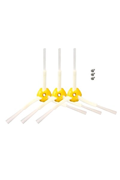 Parmis Πλαϊνή βούρτσα σκούπας σειράς Roomba 700 συμβατή με Irobot, συσκευασία 3 τεμαχίων