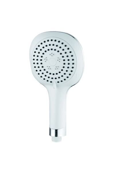 Genel Markalar Duş Başlığı 3 Fonksiyonlu Banyo Duş Başlığı Yuvarlak