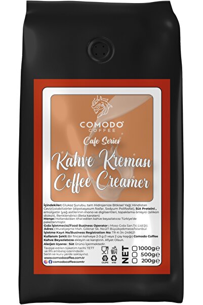 Comodo Coffee Kahve Kreması-kahve Beyazlatıcısı 500g