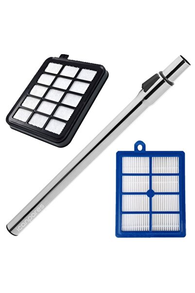 Parmis Set de țevi telescopice și filtru pentru aspirator Grundig compatibil ...