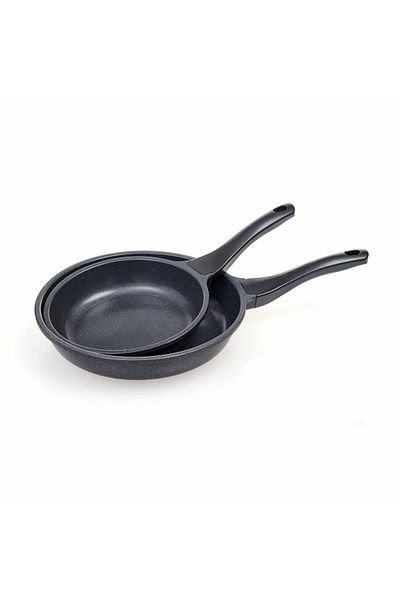 ThermoAD 2-Piece Granite Pan Set - 20 cm + 26 cm