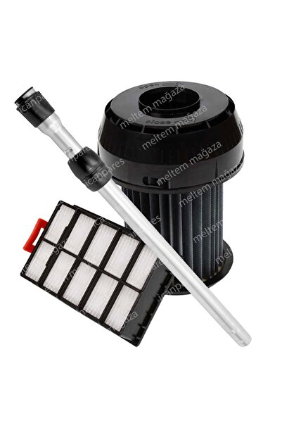 Parmis Set de filtre Hepa pentru conducte de aspirator Roxx'x compatibil Bosch