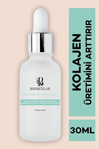 BioMixLab Hücre Yenileyici Kolajen Üretmeye Yardımcı Glycolic Acid/aha Renewa...