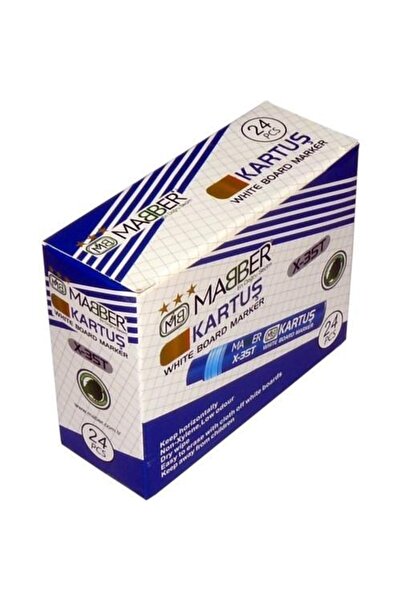 mabber Kartuş 24 Lü Paket Mavi