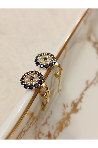 AS 2 KUYUMCUSU 14 Ayar Altın Küpe Çocuk Nazar