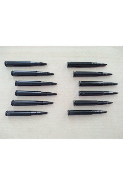 Space Kapı Bademi Takım Mermi Siyah (4 KAPI İÇİN) Kapı Süsü - Kapı Takozu - Kapı Koruması