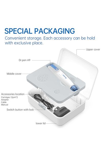 MOLE A9-c Dermapen Wired Dermapen Device Original Mts Device Bbglow Device Ultima A9-c