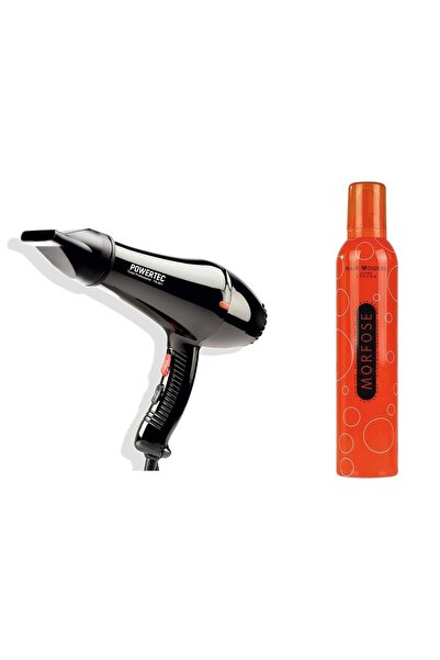 POWERTEC Tr-901 Turbo Profesyonel 2500 W Saç Kurutma Makinası + Morfos Saç Kö...