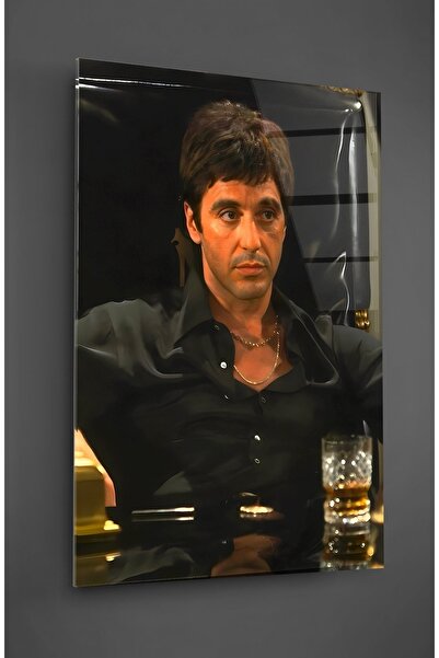 TAULART Masa de sticlă Tony Montana
