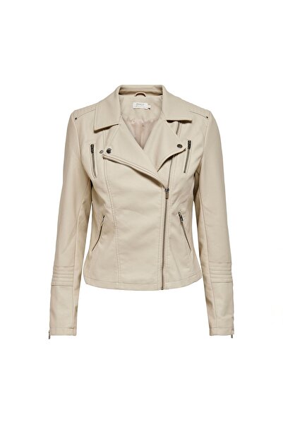 ONLY Γυναικείο κρεμ μπουφάν Gemma - 15153079-slg