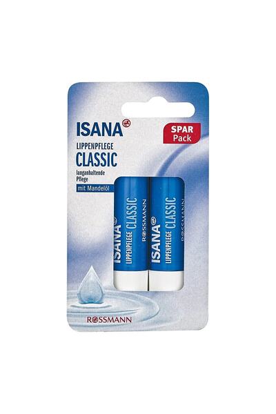 ROSSMANN Isana Dudak Bakım Stiği Badem Yağı Içerikli 2 Adet