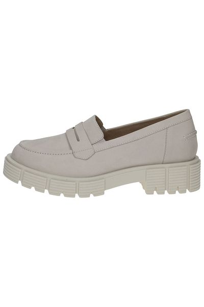 Caprice Caprice Beige Loafers Womens Shoes