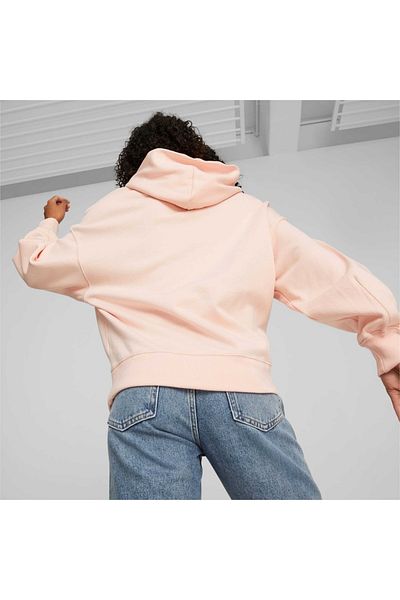 Puma Classics Oversize Pink Sweatshirt (535684-66)