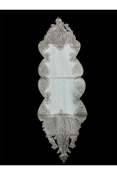 Ramazanceyiz Lük - Runner Keten Kumaş Fransız Küpürlü