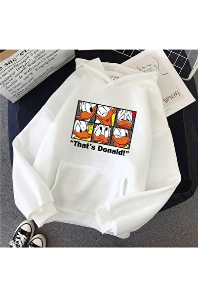by joker Unisex bela majica Donald Štampano veće veličine