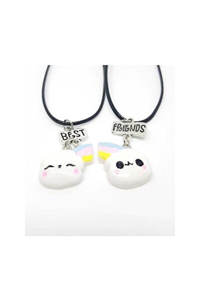 Herşey Nota Best friends Renkli Gökkuşağı Arkadaşlık sevgili Paslanmaz Çelik ...