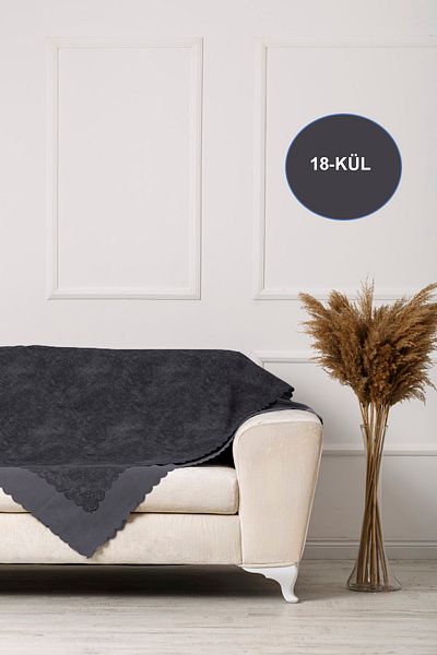 VELERDE HOME Vessel Ash Husă pentru canapea extensibilă cu două fețe