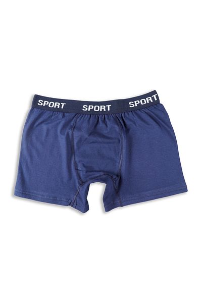 Botex Ανδρικό Σετ Boxer Cotton Lycra 3 - Navy Blue
