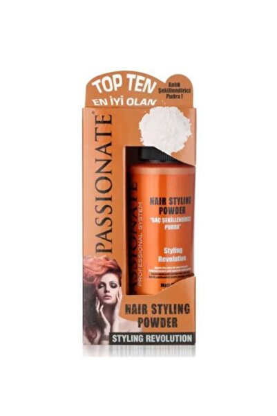 Passionate Şekillendirici Saç Pudrası 20gr Turuncu - 3'lü Set