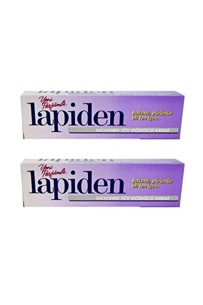 Lapiden كريم إزالة الشعر المعطر 50 جرام، مجموعة من قطعتين