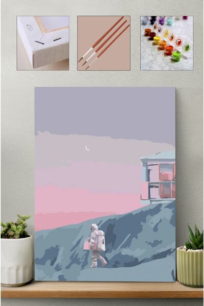 Carmen Sayılarla Boyama Seti - Minimalist 2